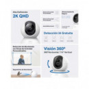 TP-LINK Camara Vigilancia IP Wifi TAPO  TC72  360º.Vision Nocturna,Micro Sd,2K QHD