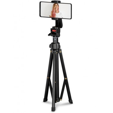 HAMA Tripode Con Soporte Movil Smartphone II 150  5.8-8.8cm 150cm Mando Blueototh  ROTARY 4675
