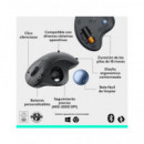 LOGITECH Raton Inalambrico ERGO M575S Trackball Negro