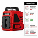 Nivel Laser 360º Profesional AICER 30 Metros