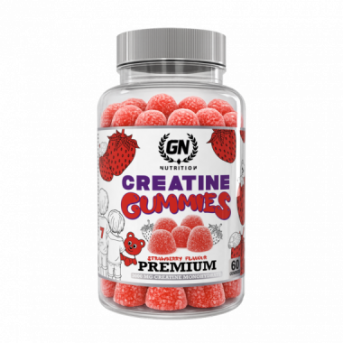 Creatina en Gummies 3000 mg | 60 Gominolas GN NUTRITION