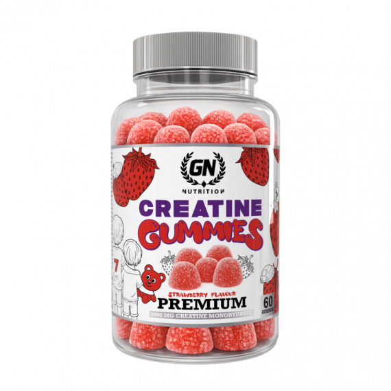 Creatina en Gummies 3000 mg | 60 Gominolas GN NUTRITION