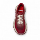 Camper Zapatillas burdeos de materiales técnicos de PET reciclado K201872-006-601
