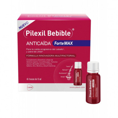 PILEXIL ANTICAIDA FORTEMAX 45 FRASCOS DE 15ML