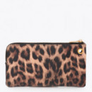 Monedero Doble Animal Print  LOLA CASADEMUNT