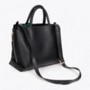 Bolso Shopper con Colgante a Contraste  LOLA CASADEMUNT