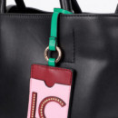 Bolso Shopper con Colgante a Contraste  LOLA CASADEMUNT