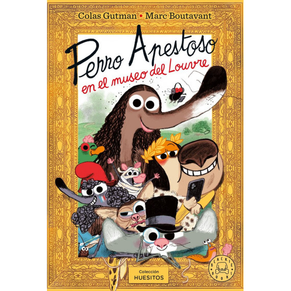 PERRO APESTOSO EN EL MUSEO DEL LOUVRE