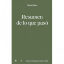 RESUMEN DE LO QUE PASO