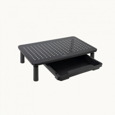 TOOQ Soporte de Mesa para Monitor TQMR087 Negro