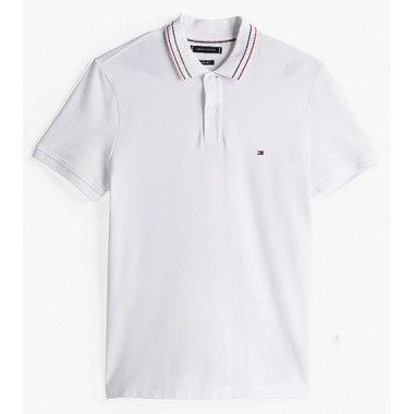 TOMMY HILFIGER - Placket Interest Reg Polo - Ybr - F|MW0MW38459/YBR