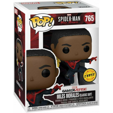 Funko POP Spiderman Miles Morales Traje clasico Chase 765