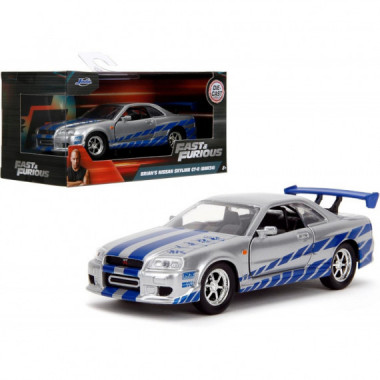 Coche Nissan Skyline Gt-r 2002 Fast And Furious 1/32  JADA