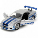 Coche Nissan Skyline Gt-r 2002 Fast And Furious 1/32  JADA