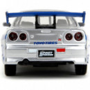 Coche Nissan Skyline Gt-r 2002 Fast And Furious 1/32  JADA
