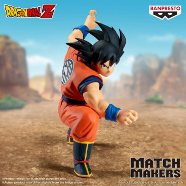 Figura Son Goku Match Makers Dragon Ball Z 13CM  BANPRESTO