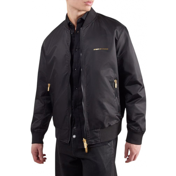 Chaqueta Armani Exchange Reversible negra/roja PB