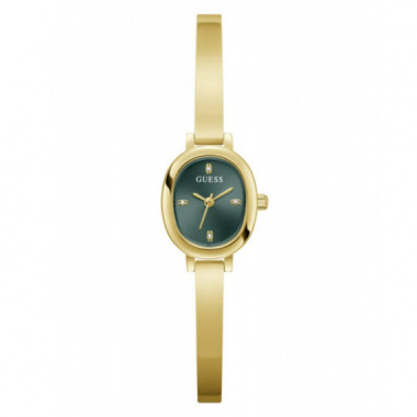 Reloj Penelope Dorado E/verde  GUESS