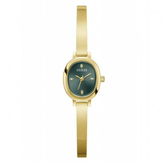 Reloj Penelope Dorado E/verde  GUESS