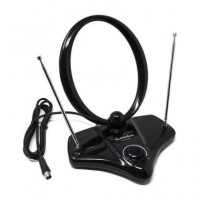 Superior Antena Interior Alta Ganancia Amplificada 30DB NAI-001 con Filtro 5G/4G 4K  SURMEDIA