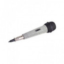 TREVI Microfono Dinamico EM 30 STAR Con Cable 5Mtrs Jack 6.3mm Con Mango de Diamante
