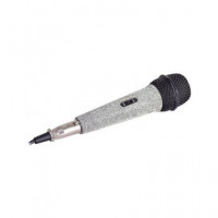 TREVI Microfono Dinamico Em 30 Star con Cable 5MTRS Jack 6.3MM con Mango de Diamante