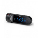 DENVER Radio Reloj Despertador con Proyeccion Techo CPR-700 Negro