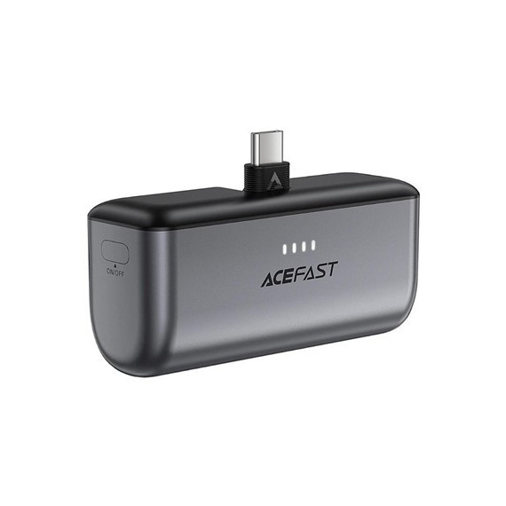 ACEFAST Bateria Externa 5000Mah 20W COnector C M9 Negro