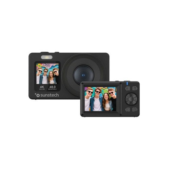 SUNSTECH Camara Digital 48MPX DCAM4825 Negro