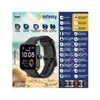 SAMI Reloj Smartwatch Infinity WS-2398 Negro