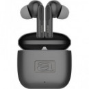 AIWA Auricular Bluetooth Con Base Cargadora Metalica EBTW-200 Negro