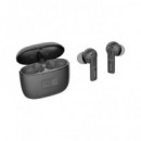 AIWA Auricular Bluetooth Con Base Cargadora Metalica EBTW-200 Negro