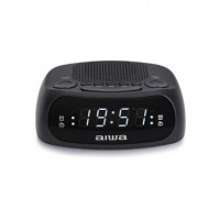 AIWA Radio Reloj Despertador CR-09J Negro