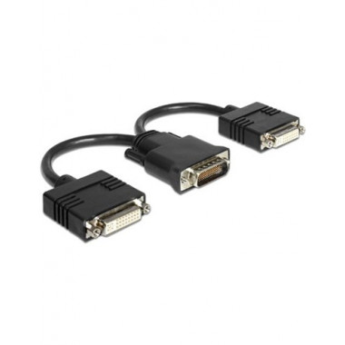 DELOCK 65281 Cable Adaptador DMS/M 59Pin A 2 X DVI/H 24+5 0.20Cm