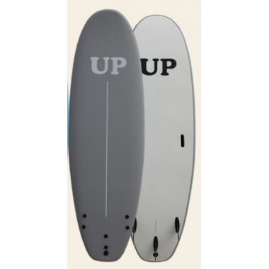 Surfboard Soft Monster UP 7,6 Grey/white