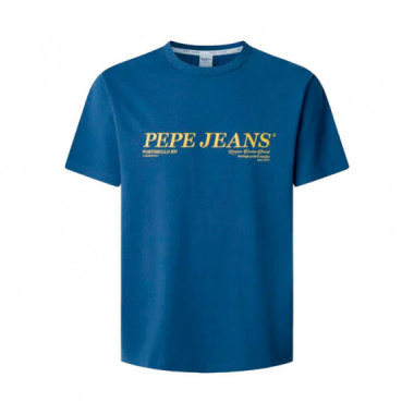 Camiseta logo bordado fit regular