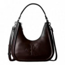 Bolso Crescent con monograma grabado