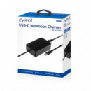 Cargador EWENT Universal Usb-c 65W Automatico