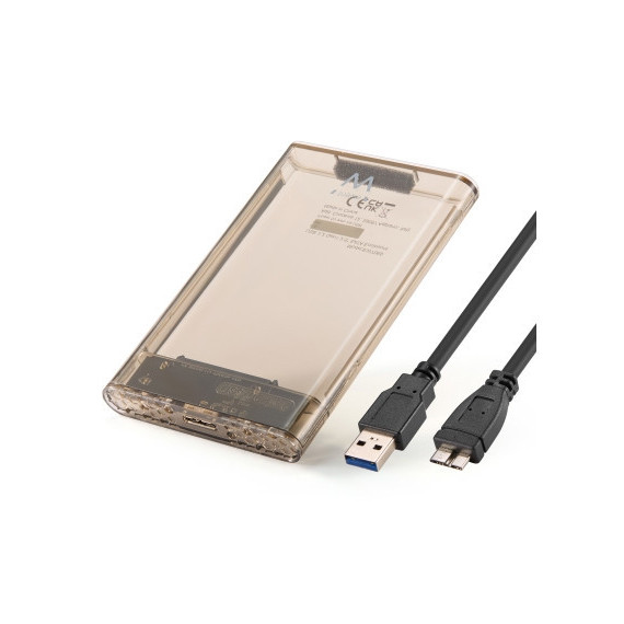 Caja Externa Transparente Disco Duro 2.5" Sata EWENT