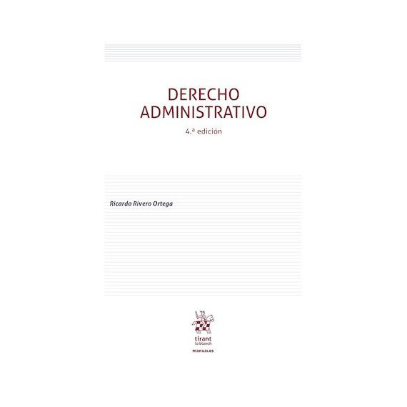 DERECHO ADMINISTRATIVO 4ª EDICION