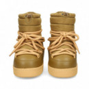 BOTA MEDIA TEXTIL VERDE OLIVA