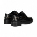 Blucher Escrito Piel Negro  CAMPER