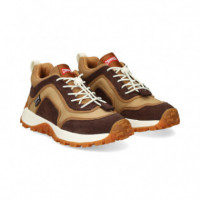 Deportivo Textil+ante Beige+marron  CAMPER
