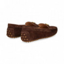 Mocasin ante Moka  LAUREN RALPH LAUREN