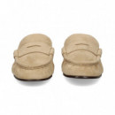 Zueco Antifaz ante Beige  BIBI LOU