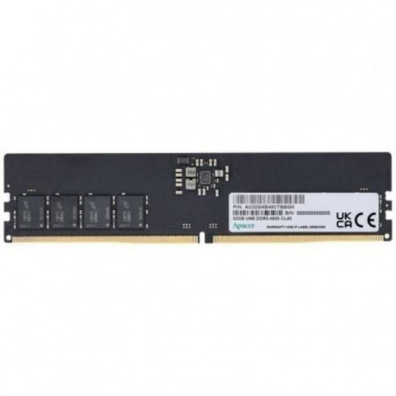 Memoria RAM 32GB Apacer DDR5 5600MHz UDIMM AU32GHB56CVBBGH
