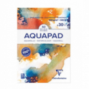 Bloc de Dibujo Aqua Grano Fino 300 g/m² A3 30 Hojas 965722C