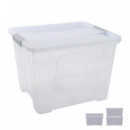 Caja de Almacenaje Archivo 2000 de 32 Litros Transparente