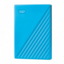 Disco Duro WD My Passport 2TB Azul (WDBYVG0020BBL-WESN)