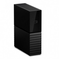 Disco Externo WD My Book 3.5" 8TB USB 3.0 Negro (WDBBGB0080HBK-EESN)